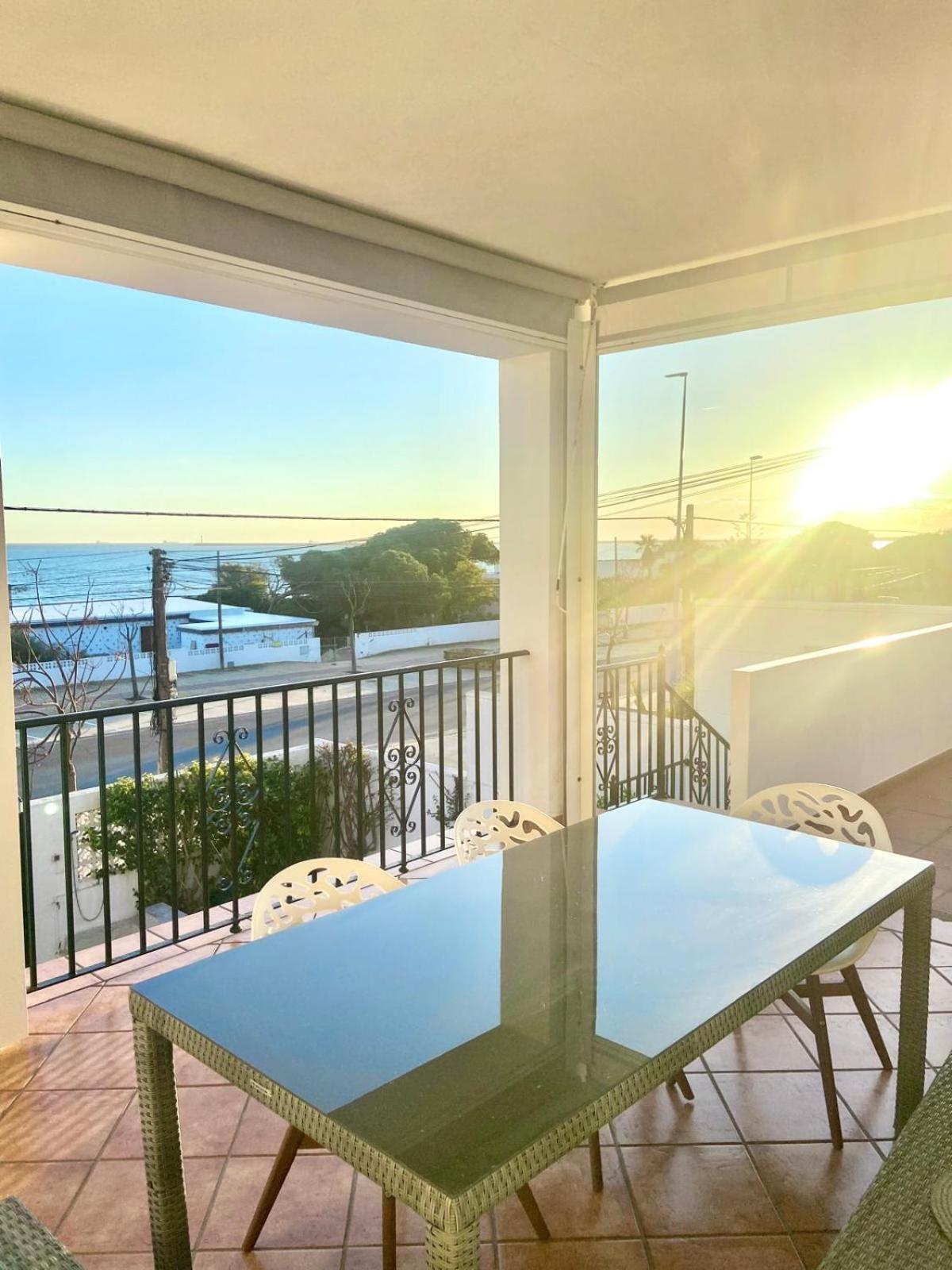 Chalet Playa Mazagon Bagian luar foto